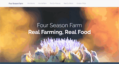 Desktop Screenshot of fourseasonfarm.com